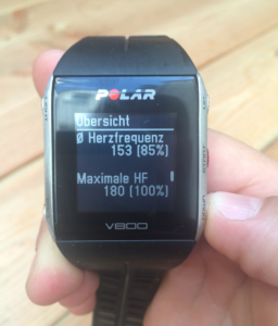 Fitness Zubehör - Polar Pulsuhr V 800 Herzfrequenzmesser